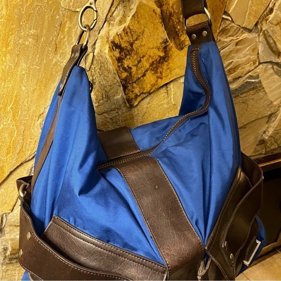 Matt & Nat Blue and Brown Women's Bag - Picture 11 of 14